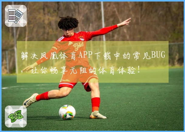 解决凤凰体育APP下载中的常见BUG，让你畅享无阻的体育体验！
